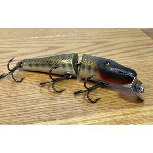 Vintage Wooden C.C.B. Co. Jointed Pikie Minnow Fishing Lure Restore 9-27-20